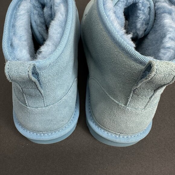 UGG Neumel Chukka Boots Freshwater Blue Suede 3236 Men’s Sizes Damaged